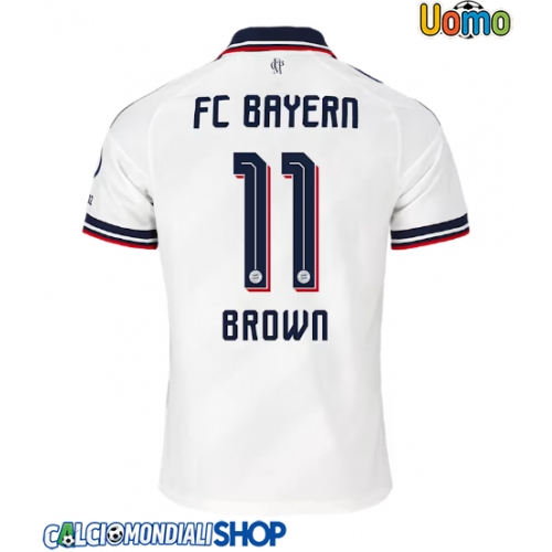 Maglie da calcio Bayern Munich Nathaniel Brown #11 Seconda Maglia 2026-27 Manica Corta